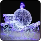 Wedding Decoration Wedding Wedding Wedding Decor LED Lighted Cinderella Carriage Wedding Decoration