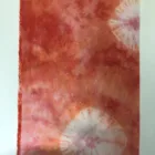 Tie Dye Dresses Tie Dye Rayon Fabric Rayon Chaills Hand Tie Dye Fabric Circle Ring Pattern For Long Dresses Beach Wear