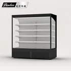 Chiller Lintee Milk Drink Fruit Vegetable Open Chiller For Supermarket Display