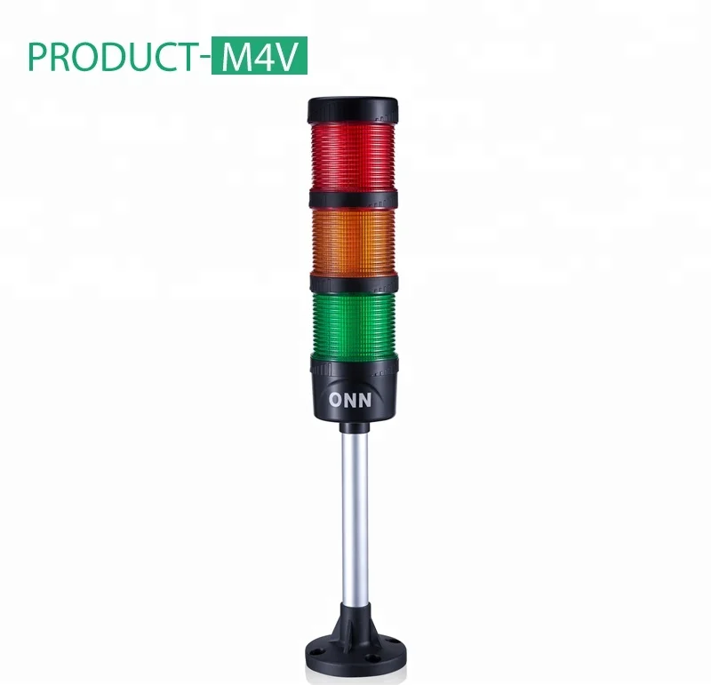 DC 24V Red Green Yellow LED Lamp Industrial Tower Signal Light 