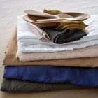 100% Linen Table Stone Washed Napkin Place Mats Table Cloth Table Runner
