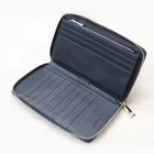 Mens Leather Clutch Bag Men Zipper Men Wallet Mens Saffiano Genuine Leather Clutch Bag Zipper Around Handbag Organizer Wallet