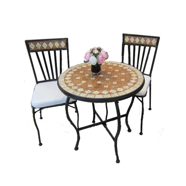 2 seater mosaic bistro set