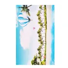Adults Beach Beachadult Towels Print Your Name Custom Printed Square Adults Microfiber Beach Towel With Bag