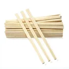 Wood Bamboo Chopsticks 203 And 4.2mm Poplar Birch Aspen Wood Chopsticks Bulk Pack 5000 Pcs For Wholesale Selling