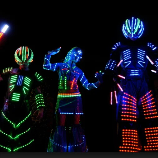 Human Size Led Lighting Robots Costume - Buy Led Robots,Led Robot  Costume,Lighting Robots Product on Alibaba.com