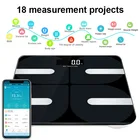 Bluetooth Smart Connected Scale Body Fat Monitor With Large LCD Smart Body Analyzer