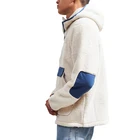 Winter Warm Hoodies Winter Wholesale Men Custom Sherpa Fleece Oversize Winter Warm Pullover With Pockets Hoodies