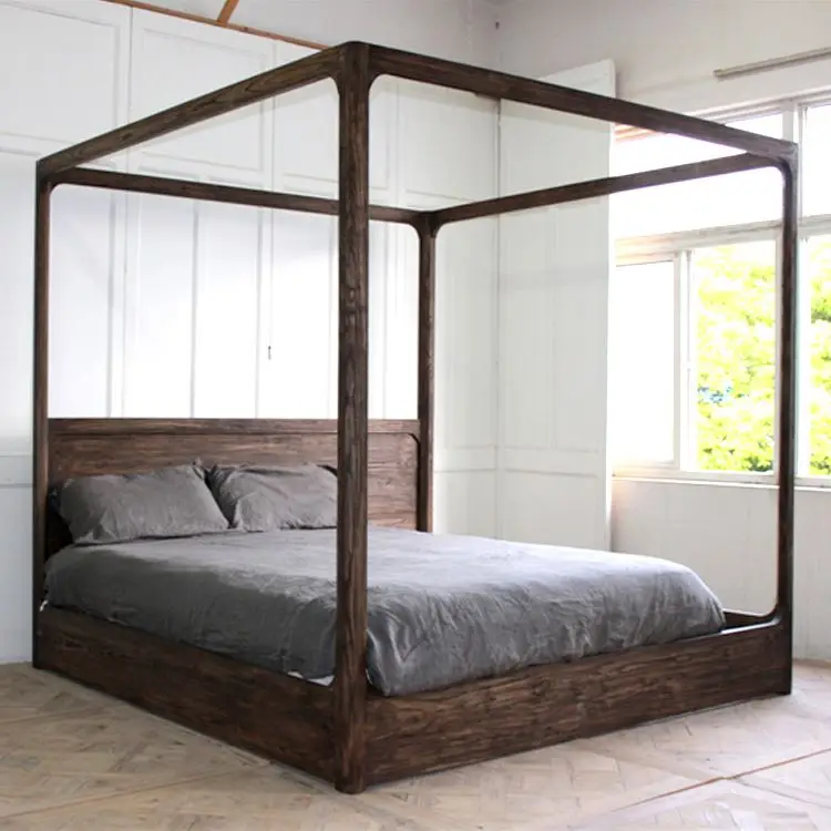 four poster bed canopy rails