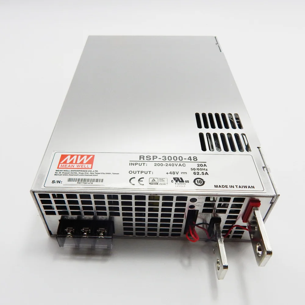 MEAN WELL RSP-3000-48 3000W Power Supply 12V 24V 48V Industrial Power Supply 3000W rsp 3000-48 Meanwell Warranty 5 years