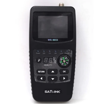 low price Satlink WS 6933 Digital Satlink 6933 Hd Satellite Finder Meter Menu:English /Russian/Portuguese/Turkish
