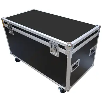 1200mm Utility Cable Truck Case Customized Flight Case for Equipment Black Road Flight Case