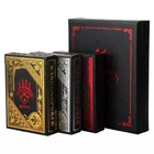 Poker Poker Cards WJPC-Wholesale Custom Gold Playing Cards Normal Wangjing Poker Cards