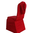 Chair Cover Hot Sale Cheap Wine Red Chair Cover With Vanlance