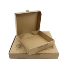 Pizza Box Pizza Box Cheap Price Wholesale Reusable Custom Logo Printing Corrugated Carton Pizza Packing Box