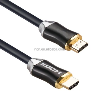 Hot Gold Plated 3D 4K 18Gbps HDMI Cable Zinc Alloy HDMI Cable china Supports Ethernet