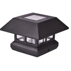 Decoration Led For Garden Led Led Garden Light Square Pillar Lamp Decoration Waterproof Wood Fence Vinyl Ip44 Outdoor Led Deck Post Solar Post Cap Lights For Garden Gate