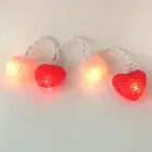 Pink Lights Wedding Wedding Lighting UL 10 Count EVA Pink Red Heart String Lights For Wedding And Valentines