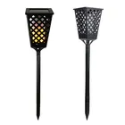 Torch Light Solar Flame Lamp Dancing Tiki LED Torch Light Solar Path Flame Lamp