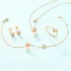 Jewelry Pearl Dainty Women Gold Jewelry 925 Silver Butterfly Natural Pearl Necklace