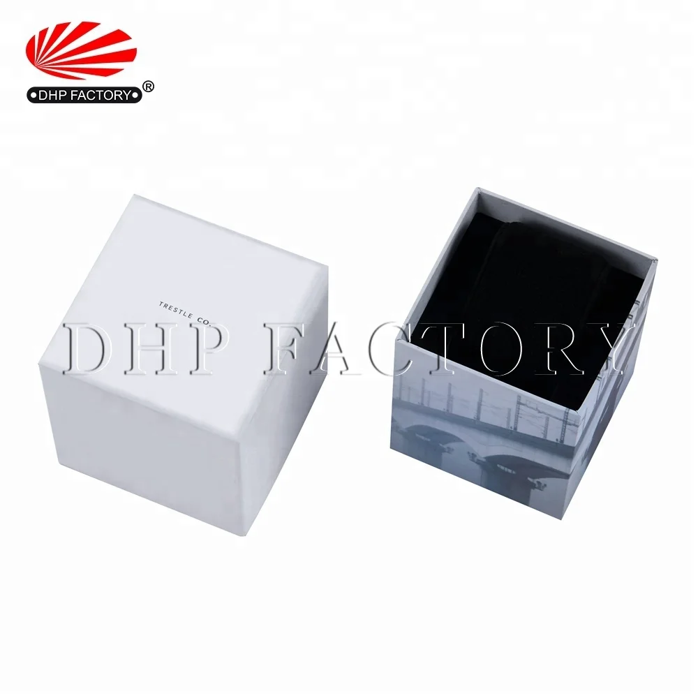 black paper cardboard drawer gift box premium luxury wholesale