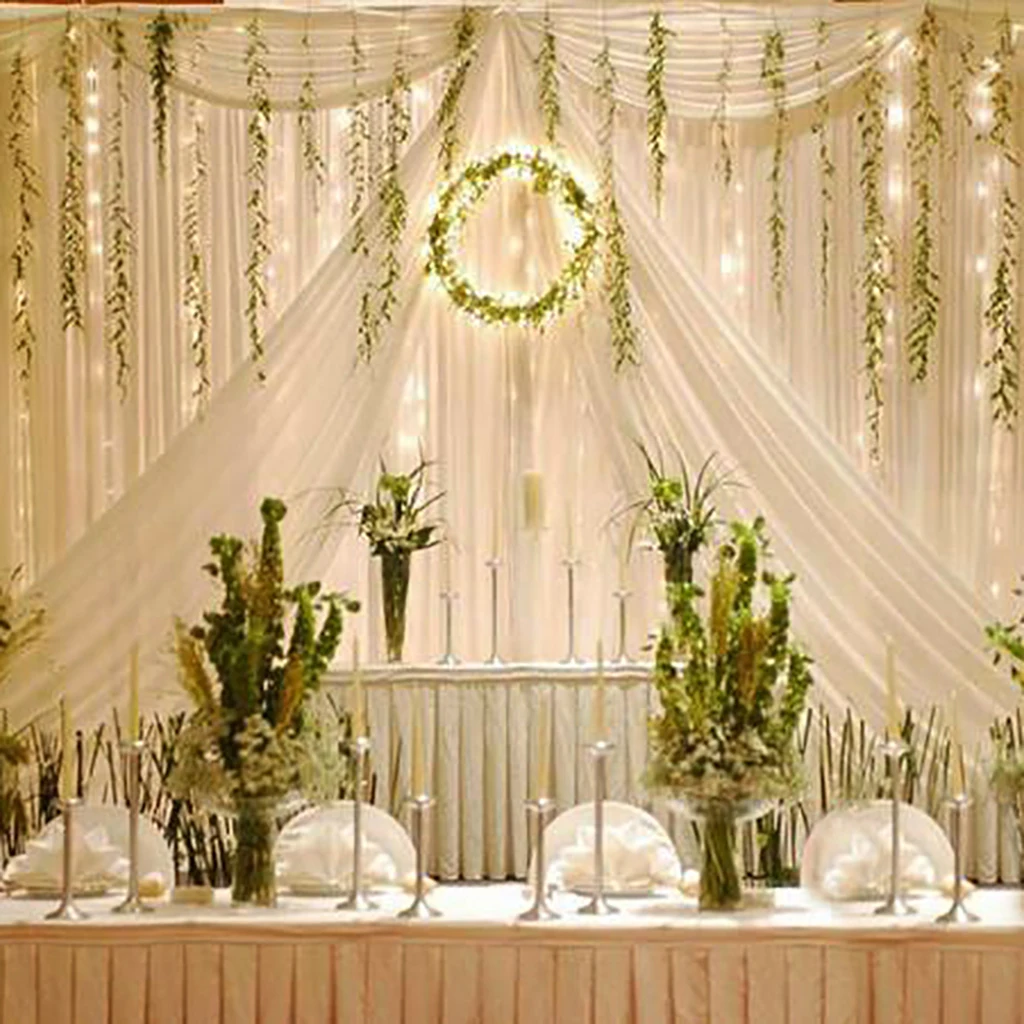 3M x 3M 300 LED Outdoor Curtain String Light Christmas Xmas Party Fairy Wedding 