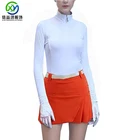Cotton Skirt Womens Heavy Cotton Pleated A-lined Skirt Tennis Golf Pocket Skirt With Short Without Belt