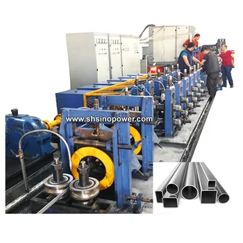 GI Carbon Steel Iron Pipe Making Machine Production Line 8-219 mm welding steel ERW Pipe Mill