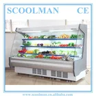 Chiller Ce Supermarket Chiller Supermarket Front Open Type Fruit Display Chiller