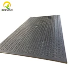 Plastic Recycled High Quality Plastic Temporary Ground Protection Road Mats Black Recycled UHMWPE Road Mat