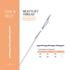 Pdo Thread Beautlift PDO PCL PLLA Thread Lift Needle With Botulinum Toxin