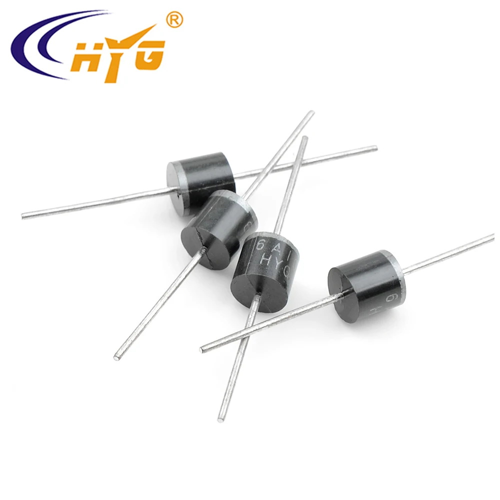Lot of 10 6A 6 Amp Polarized Rectifying Rectifier Diodes 