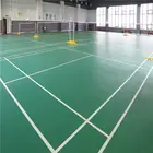 Pvc Gym Badminton Flooring Leather