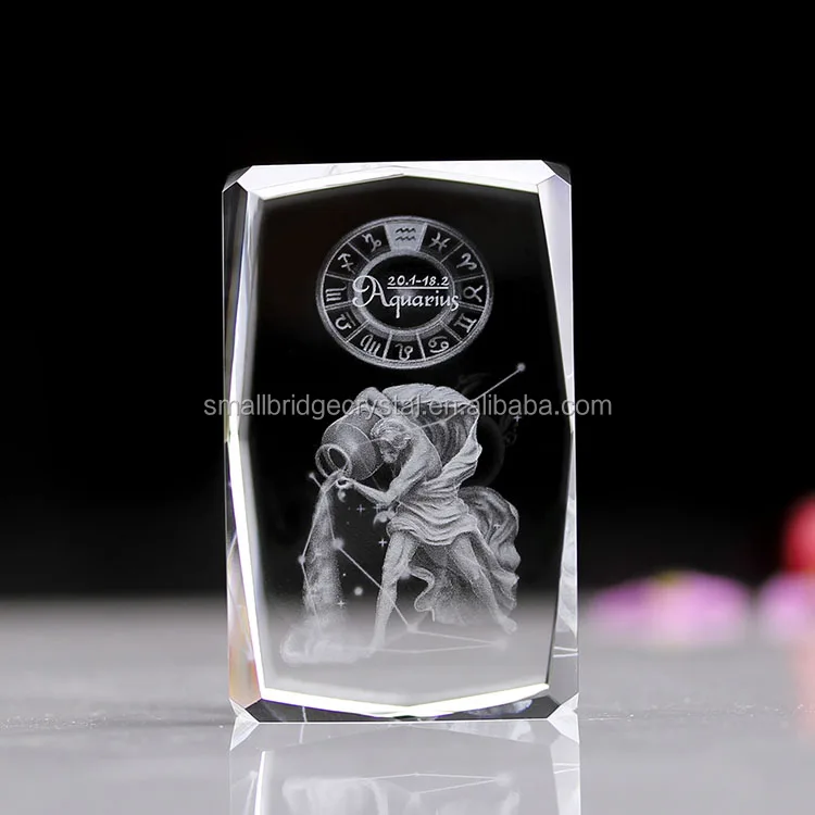 product ready to ship professional wholesale crafts 12 zodiac constellation aries scorpio libra 3d laser engraving crystal gifts-38