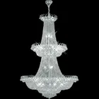 Large Chandelier European Large Gold Crystal Chandelier For Hotel Lobby And Staircase With Pendant