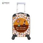 Kids Luggage Trolley For Aluminum Trolley Kids Travel Luggage ABS Kids Luggage Trolley Kid's Travel Bag Kids School Trolley Luggage Bag For 16'' Size