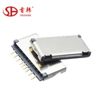 Micro Sd Memory Card Connector TF Push-push Micro Sd Card Reader Socket Adapter Sd Memory Card Connector