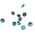 Natural Blue Topaz Rough Cut Faceted Wholesale stone price