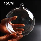 Ball Decor 100 Wholesale Clear Christmas Glass Ornamental Ball Supplier