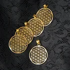 Bulk Bulk Buy From China Flower Of Life Sacred Geometry Pendants/charms/necklace For Jewellery Making