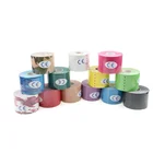 Sports Tape Kinesiology Tape Waterproof Tape Discount OEM Accepted Waterproof Cotton Elastic Sports Kinesiology Muscle Tape Cure Wholesale Kinesiology Tape