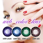 galaxy color wholesale cosmetic high quality contact lenses