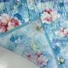 NO MOQ Natural Silk Custom Printed Double Sided Silk Scarf