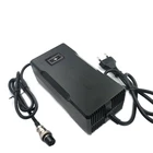 Battery Charger Batteries Battery Charger YZPOWER External 54.6V 4A 48V Lithium Electric Bike Battery Charger