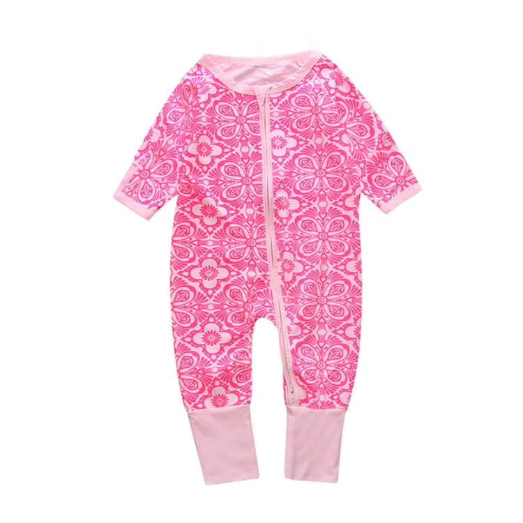 manufacturer New design fashion comfortable baby long sleeve overall kids pajamas girl