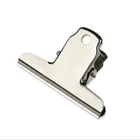 Clipboard Paper Binder Clip Fashion Design Checker Metal Jumbo Binder Paper Clip For A4 Clipboard