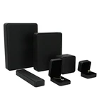 Black Pu Leather Necklace FSD Custom Black PU Leather Necklace Jewelry Box Bracelet Luxury Jewelry Box Packaging