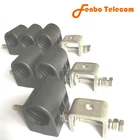 Kit 1/2" And 7/8" Feeder Cable Clamp Assembly Kit For Hanging Coax Cable