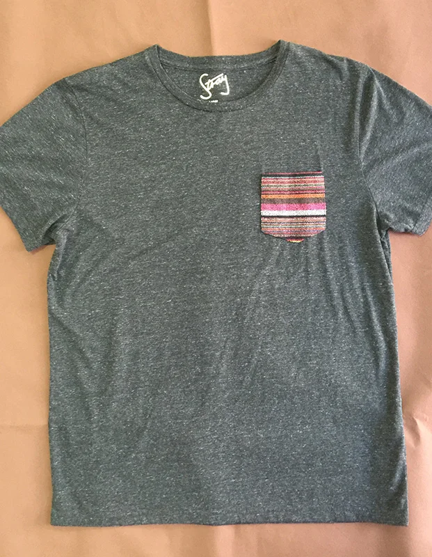 Mens T-shirt Manufacturer Custom Pocket 
