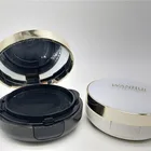 Case Powder Compact WH-120A White Gold Empty Air Cushion Loose Powder Foundation Compact Case